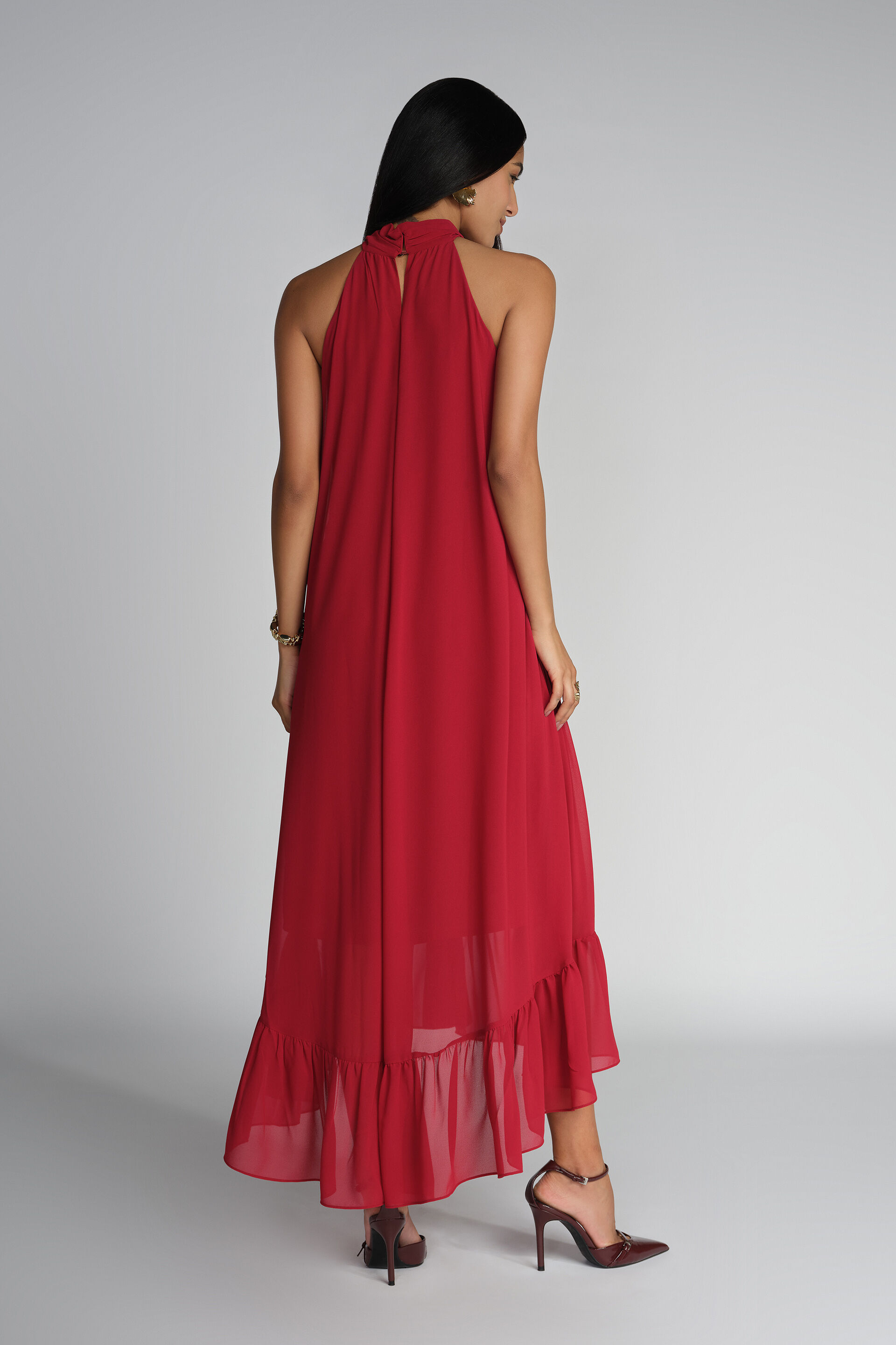Like A Rose Dress, Red, image 4